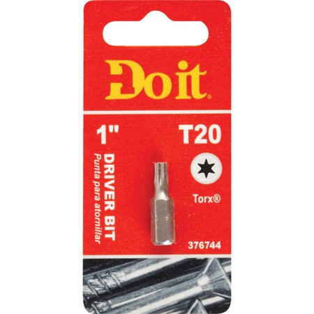 

3 PK-Do it T20 TORX 1 In. Insert Screwdriver Bit