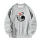 thumbnail image 2 of Sudadera de mujer recuerdo de invierno lindas camisetas de manga larga para vacaciones de entrenamiento Gris, 2 of 7