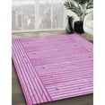 thumbnail image 2 of Ahgly Company Indoor Rectangle Patterned Pastel Purple Pink Area Rugs, 7' x 9', 2 of 6
