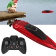 thumbnail image 3 of Barco De Control Remoto RC Lancha Rápida 2,4 GHz Doble Hélice ABS Casco Con De 360 ​​Y Diseño Resistente Al Agua Para Niños Adultos Piscinas Lagos, 3 of 7