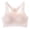 Pink, variant on Girls Relaxed Thin Training Bra Sleeveless Tank Top for Older Girls Growing Period