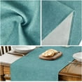 thumbnail image 4 of Mode Light Brown Table Runner, Seasonal Fall Washable Kitchen Dining Table Decoration for Home Party Decor 13x72 Inch, 4 of 16