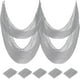 thumbnail image 1 of Gasa decorativa de fantasmas para Halloween: fondo espeluznante para casas encantadas y fiestas con diseño de tela desgarrada para paredes, ventanas y puertas., 1 of 2