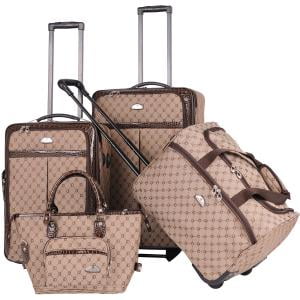 walmart 4 piece luggage set