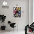 thumbnail image 5 of Watch Graffiti Canvas Urban Graffiti Wall Art by Notoriart, Black Frame, 24" x 36", 5 of 7