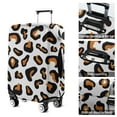 thumbnail image 5 of Black and Orange Of Leopard Print Luggage Cover Fashion Suitcase Cover Baggage Covers Fit 25-28 Inch Luggage (Go Travel), 5 of 5