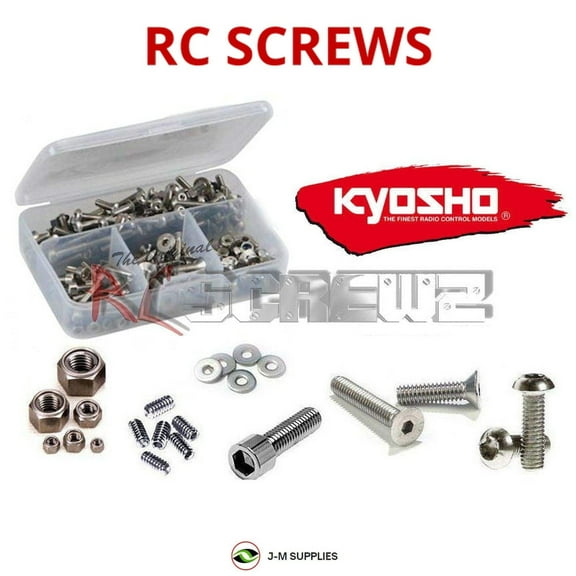 RCScrewZ Stainless Steel Screw Kit kyo076 for Kyosho Caliber M50 (#21943) RC Helicopter | RCX