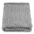 thumbnail image 2 of Rectangle Hand-woven Bulky Soft Chunky Knit Bedding Blanket Thick Yarn Knitted Sofa Throw Rug - 9 Colors, 2 of 6