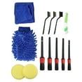 thumbnail image 1 of Multi Purpose 13 Piece Car Cleaning Kit Detailing Brushes Gloves Cleaner, 1 of 5