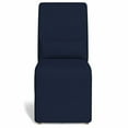 thumbnail image 2 of Sunset Trading Newport 20" Fabric Slipcovered Dining Chair in Navy Blue, 2 of 5
