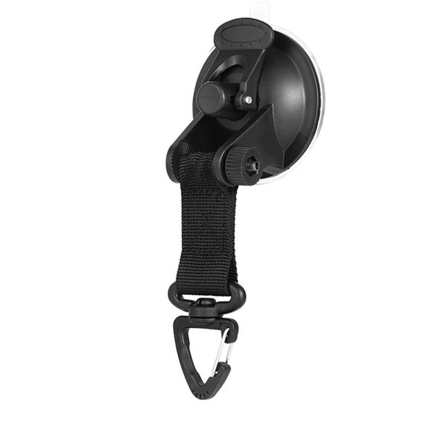 Sonducket Paquete de 4 carpas montadas en vehículos Hebilla de ventosa portátil ABS Gancho de seguridad Toldo desmontable Gadget Travel carpas Tipo 6