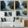 thumbnail image 4 of Designart "Coastal II" Landscapes Floater Framed Canvas Wall Art, 4 of 7