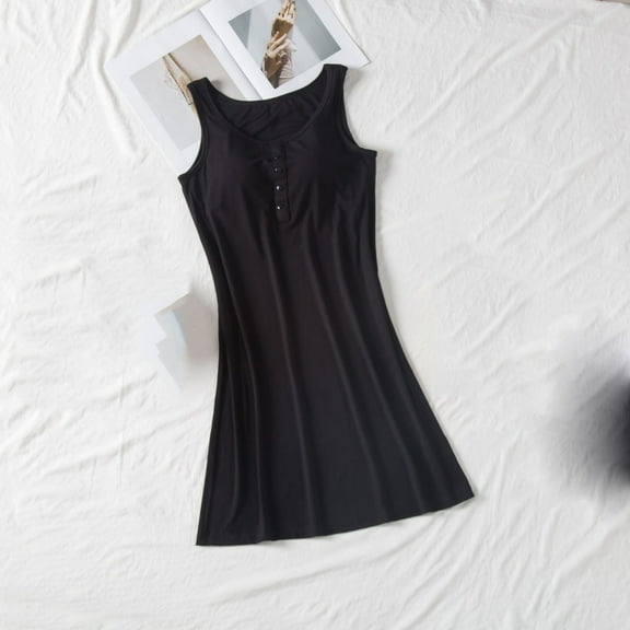 Censtreet Womens Nightgown Sleeveless Sleepwear Racerback Sleep Dress