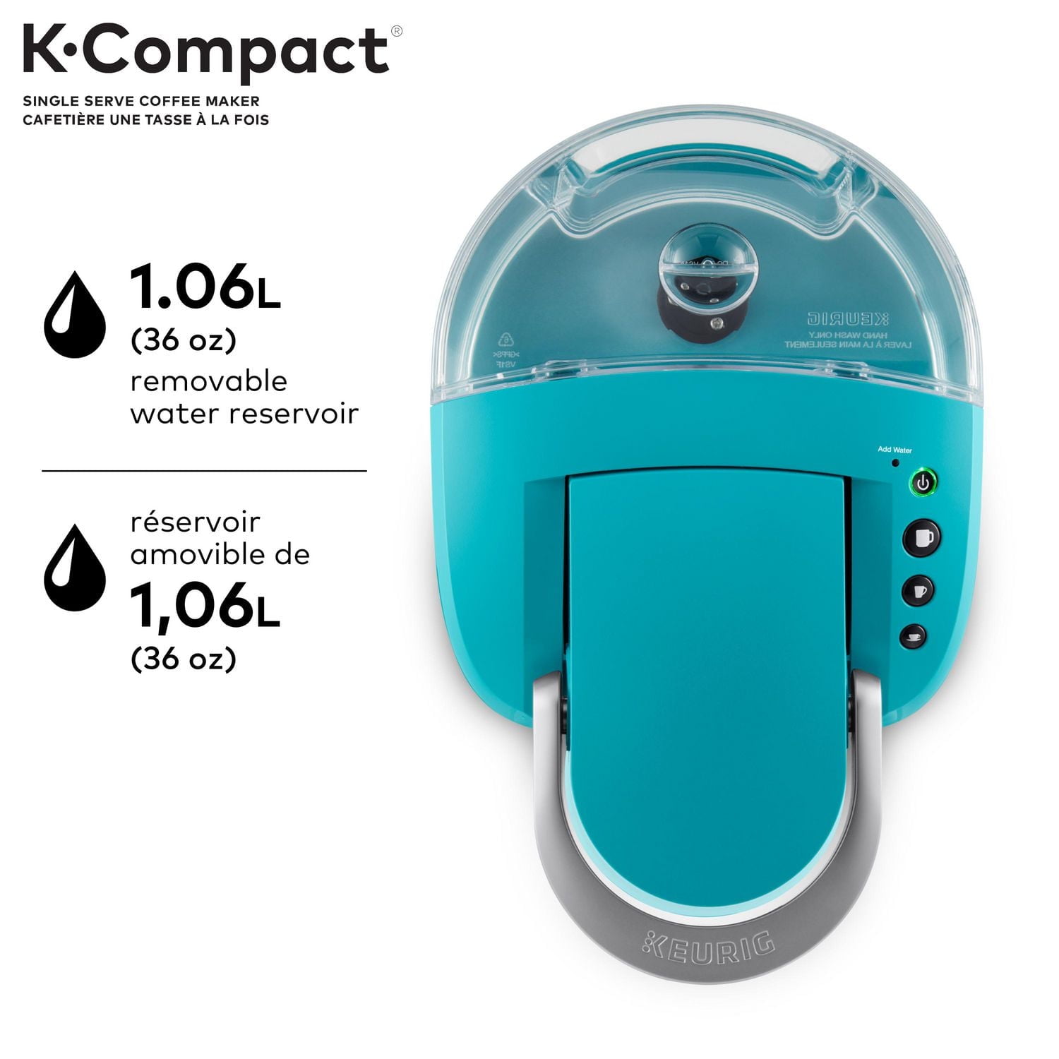 Keurig K-Compact Single Serve K-Cup Pod Coffee Maker