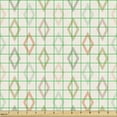thumbnail image 2 of Geometrical Sofa Upholstery Fabric by the Yard, Abstract Illustration of Repetitive Colorful Rhombus Images on Plain Background, Decorative Fabric for DIY and Home Accents, Multicolor by Ambesonne, 2 of 5