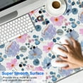 thumbnail image 2 of Long Mouse Pads for Desk,Pioneer Flower Floral Print Pattern Desk Mats on Top Of Desks, Desk Mouse Pad Extra Large with 3mm Non-Slip Base and Stitched Edge for Gaming,Office,Work,Home 47.3"x23.6", 2 of 6