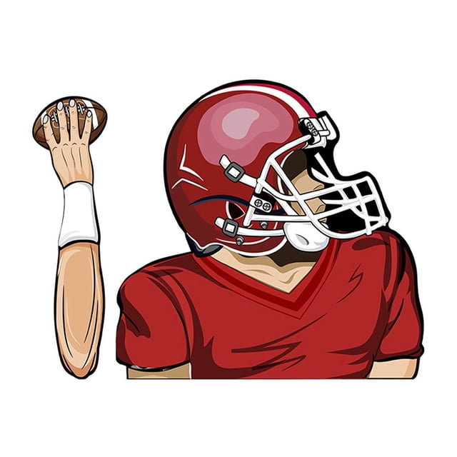 Football Quarterback Wiper Stickers Car Windshield Wiper Stickers Car Car Stickers