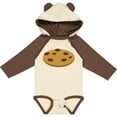 thumbnail image 3 of Inktastic Chocolate Chip Cookie Boys or Girls Long Sleeve Baby Bodysuit, 3 of 5