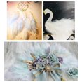 thumbnail image 3 of Injueey 100x Chicken Satinettes Loose Feathers Wedding Craft DIY for Kits de decoración para fiestas Negro 5-10cm, 3 of 6
