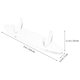 thumbnail image 2 of 2Pcs Acrylic Pen Stand Makeup Brush Holder Pen Display Holder Pen Storage Holder (Random Style), 2 of 4