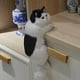 thumbnail image 5 of Gato Colgante Tv Gato Colgante Adornos Creativos Figuritas Regalos Para El Jardín Del Hogar Lindo Gato De Peluche De Juguete Methold HA046753-02, 5 of 6