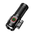 thumbnail image 2 of Mini linterna LED de alto lumen | Lámpara de trabajo recargable tipo C con base magnética | Cuerda de corte de banda de emergencia | Antorcha de bolsillo compacta de aluminio | Carga USB | 34x28x80mm, 2 of 9