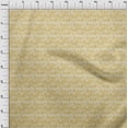 thumbnail image 4 of oneOone Georgette Viscose Yellow Fabric Leaves Craft Projects Decor Fabric Printed By The Yard 42 Inch Wide, 4 of 5