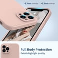 thumbnail image 4 of for iPhone 12 Pro Max Case with Screen Protector,Complete Protection with Enhanced Camera Lens Cover,Soft Silicone Protective Phone Case for iPhone 12 Pro Max 6.7",Baby Pink, 4 of 13