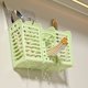 thumbnail image 5 of Cesta hueca de plástico para palillos, cucharas y palillos, con escurridor para organizar la encimera de la cocina, ideal para fiestas, camping, picnics y uso en la oficina. Aestivo | Verde, 5 of 6