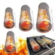 thumbnail image 1 of cesta rodante para parrilla de acero inoxidable sin tenedor, accesorios de cocina para parrilla al aire libre, verduras, pescado, carne, parrilla, elementos esenciales para acampar (20 cm), 1 of 6