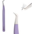 thumbnail image 1 of Pince à Cils Eyesy Boot / Outil d'Application de Faux Cils Volume Professionnel / Pinces Multi-Formes & Usages / Pinces Antidérapantes (Violet), 1 of 8