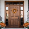 thumbnail image 4 of Northlight Multi-color Berries and Leaves Fall Harvest Artificial Plant & Flower Wreath 3", 4 of 11