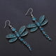 thumbnail image 1 of Pendientes de insecto con borla de diamante multicolor retro Joyas de oreja larga para mujer Wmkox8yi  sjalhkljlk4088, 1 of 7