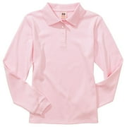 Faded Glory - Girls' Long-Sleeve Polo Shirt