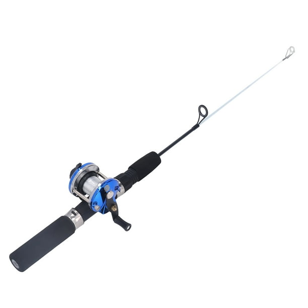 Estink Fishing Rod Reel Hooks And Spoon, Excellent Sensitivity Ice Fishing Rod Kit Portable For Winter