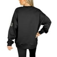 thumbnail image 4 of Women's Gameday Couture Black Chicago Bears Oversized Players Only Black Label Pullover Sweatshirt, 4 of 5