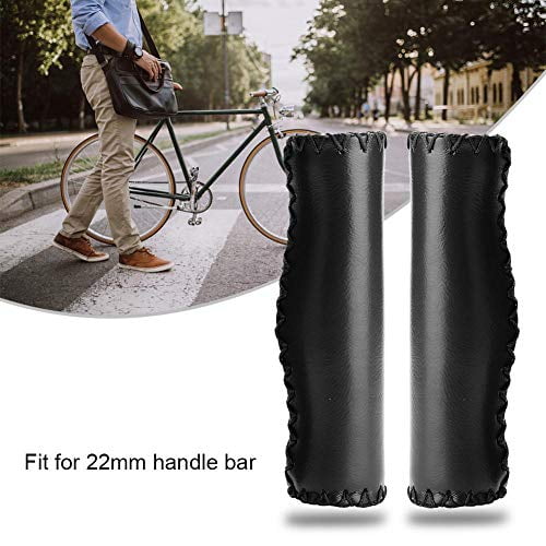 VGEBY1 Bicycle Handle Bar End Lock-On Bike Handlebar Grips with End Plugs Cycling Grips Accessory 
