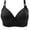 3-Pack | A- Black, variant on bra packs Cotton Bralette, Women's Mixed Color 5-Pack Underwear Women Lace Back Shaping Cup, Plus Size Strapless Bras for Women Strapless Push Up Bras Womens Strapless Bra, 5-Pack | Beige,50