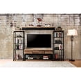 thumbnail image 3 of Bowery Hill Industrial Pier Cabinet in Antique Black, 3 of 4