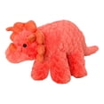 thumbnail image 1 of PVCS Dinosaur Stuffed Animal, 15" Orange Soft Triceratops Plush Toy for Kids, Baby Dinosaur Plush Toy Best Gift for Boys and Girls, 1 of 8