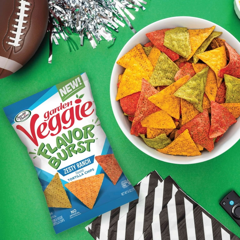 Sensible Portions Garden Veggie Flavor Burst Zesty Ranch Tortilla