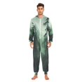 thumbnail image 3 of FORMRS Onesies Pajama for Adults Unisex Hoodie Winter Jumpsuit One Piece Sleepwear, Sizes S-2XL, Green Forest, 3 of 7