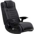 thumbnail image 1 of Silla de Videojuegos X Rocker XR42223286 Vibrante Audio de Alta Tecnología Capacidad Inalámbrica Ergonómico Cuero Negro Flash Furniture XR42223286, 1 of 2