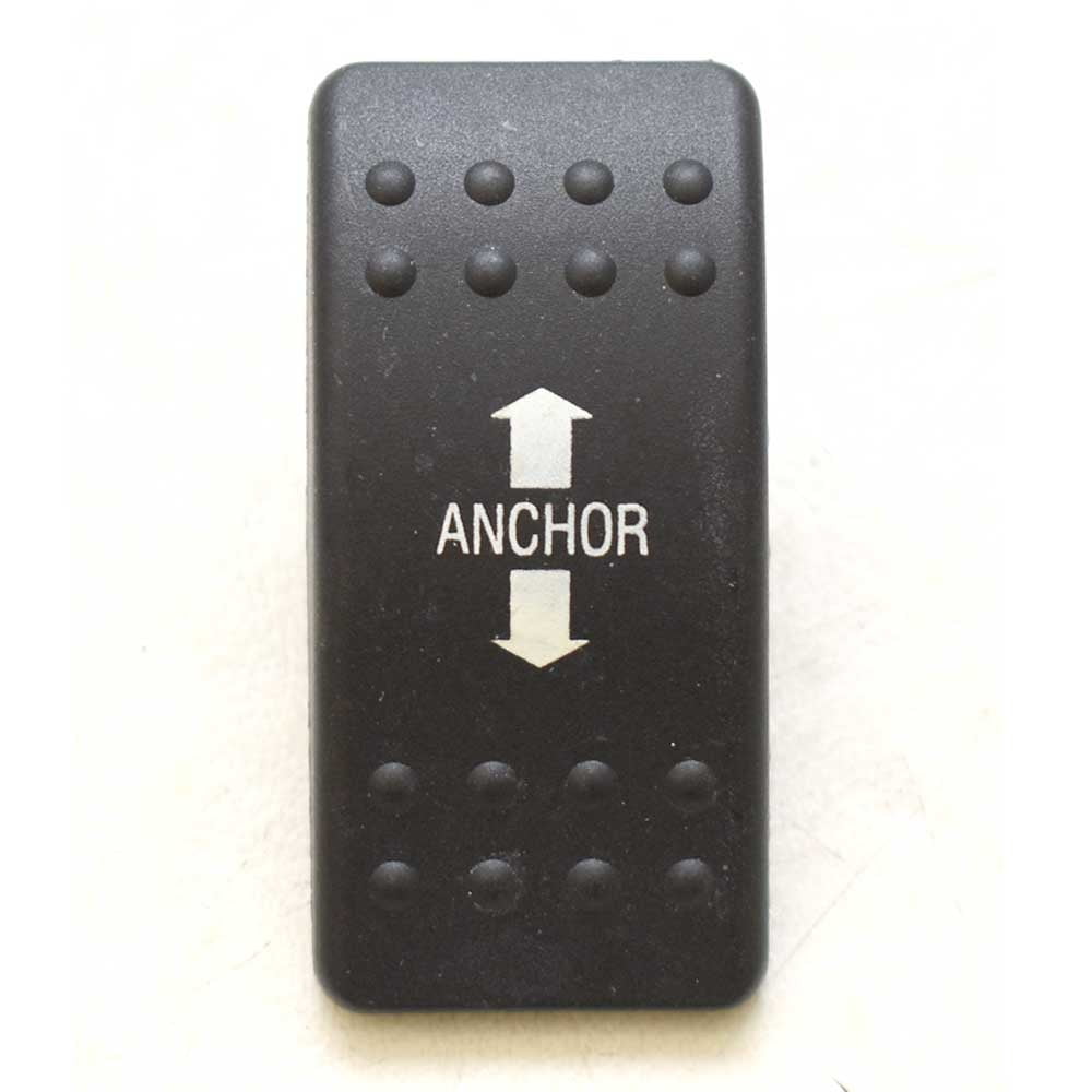 Baja Boat Rocker Switch Plate Cover Anchor Up Down Black
