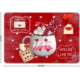 thumbnail image 2 of Letreros metálicos vintage de chocolate caliente para San Valentín, letrero decorativo de hojalata, póster metálico de 8 x 12 pulgadas, 2 of 4