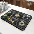 thumbnail image 4 of Absorbent Coffee Bar Mat - 23inx15in, Anti-Slip, Fits Under Coffee Machine, Dish Drying Mat for Countertops, 4 of 7