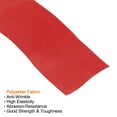 thumbnail image 4 of Uxcell 5cmx5m Finish Line Satin Ribbon Poly Tape Athletics Sprint Run Race, Red, 4 of 5