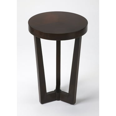 Butler Specialty Round Accent Table In Merlot