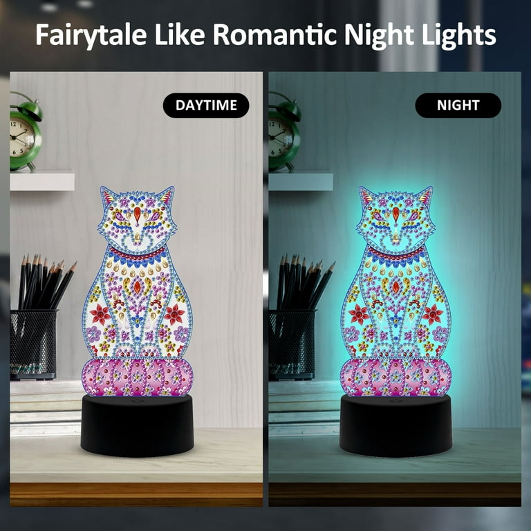 Diamond Painting Nightlight: Craft Kit for Kids – Faber-Castell USA