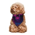 thumbnail image 4 of Naloa Purple-Red Skull Dog Bandanas 1PC Washable Triangle Dog Scarfs Premium Durable Fabric, for Small Medium Large Dogs and Cats, 4 of 6